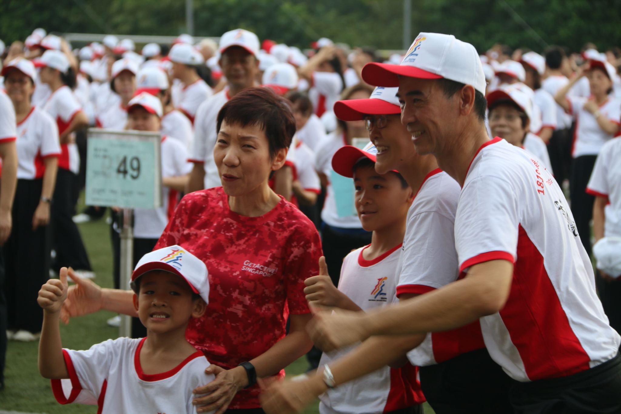 Guest of honour at Tai Chi Fiesta 2019 at Dulwich College (Singapore)