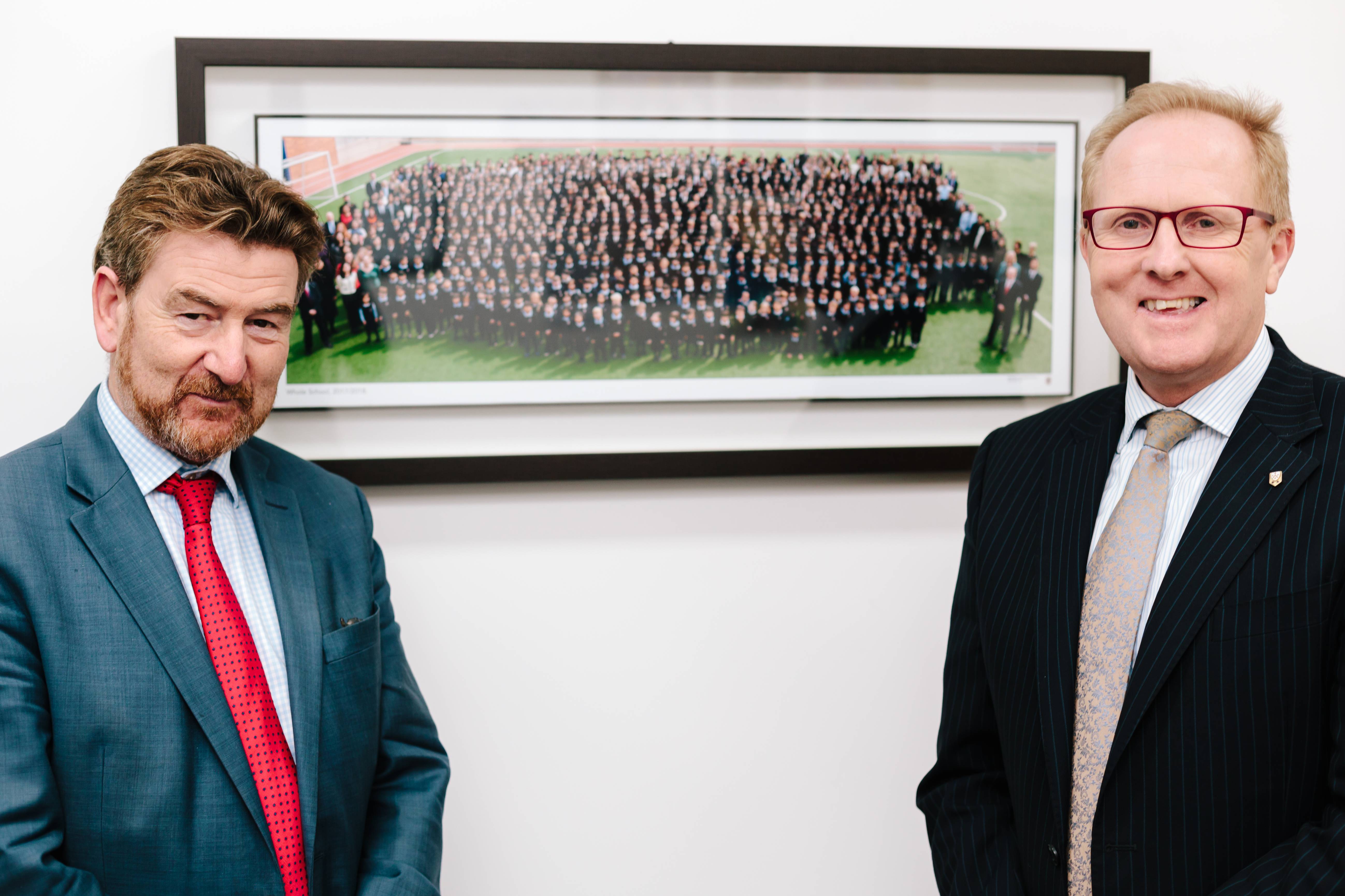 Visit of Dr Joe Spence (Master of Dulwich College in London)