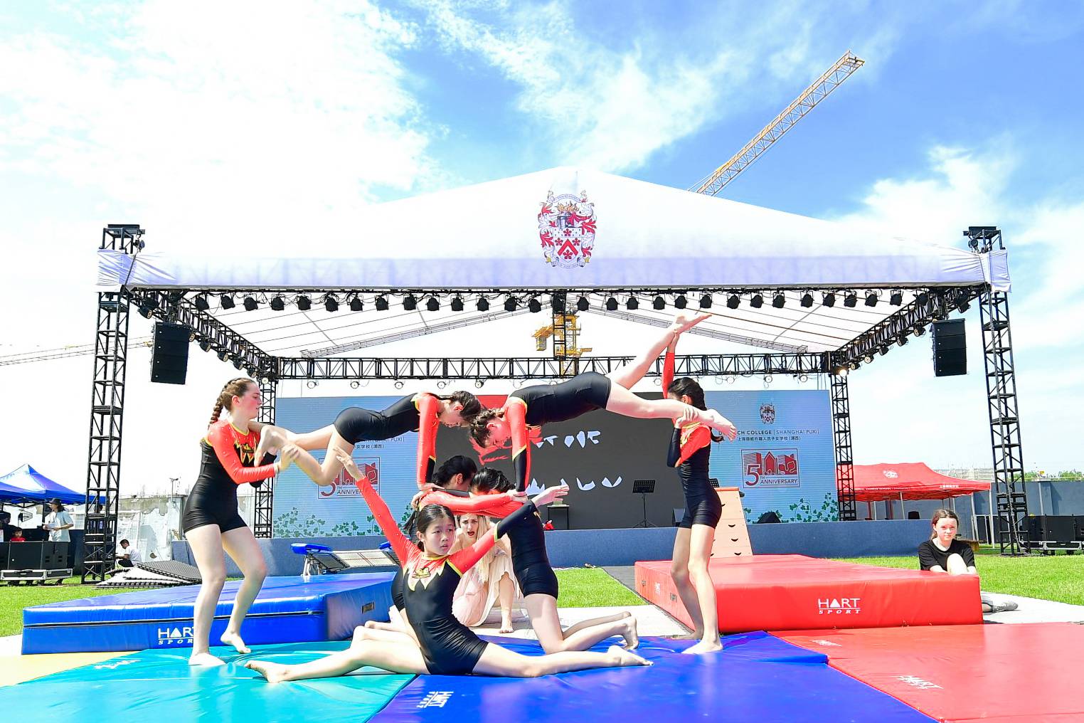 Introducing our gymnastics team “The Flying Mustangs”