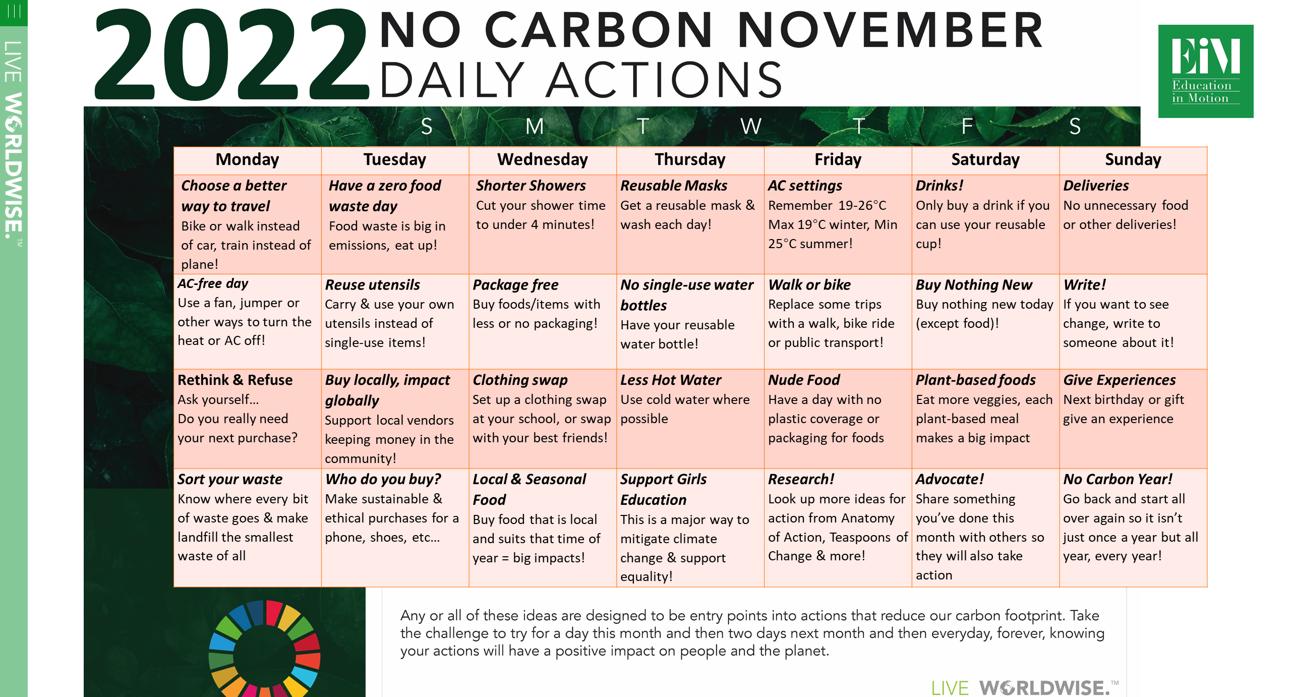 No Carbon November
