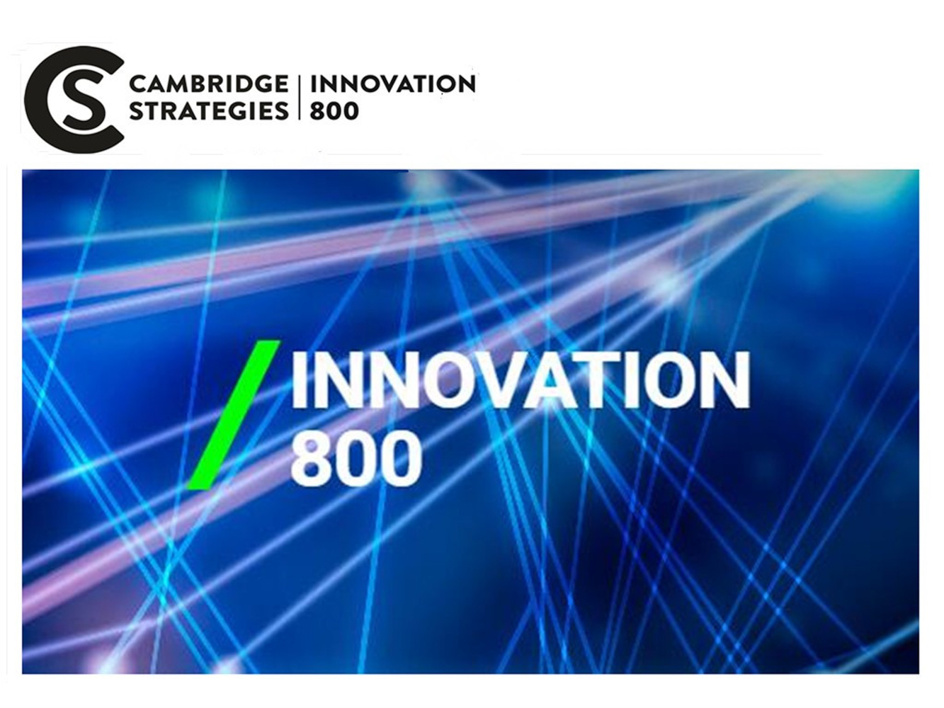 我校被剑桥大学Innovation 800刊物提名