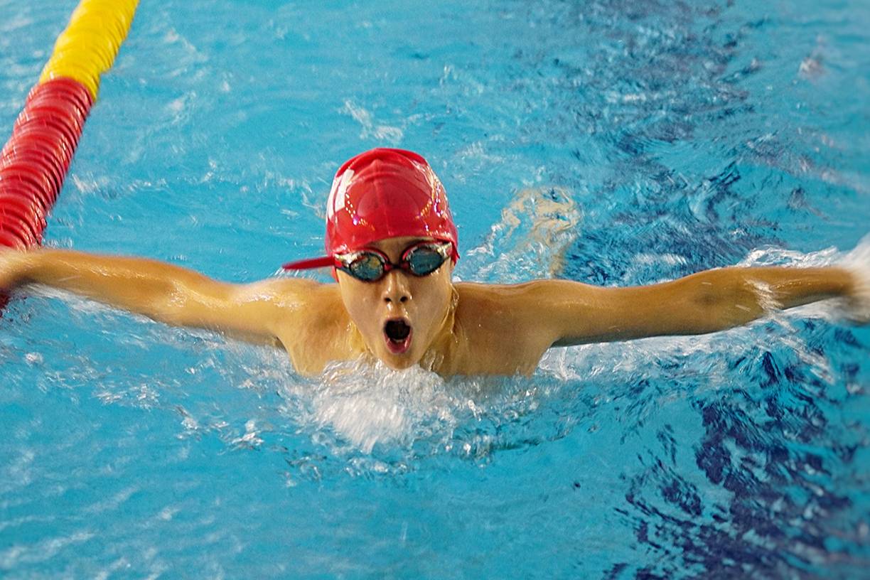 Swimming at The College