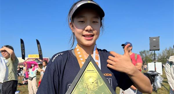 DCB's Amber W wins Spartan Kids World Championship!
