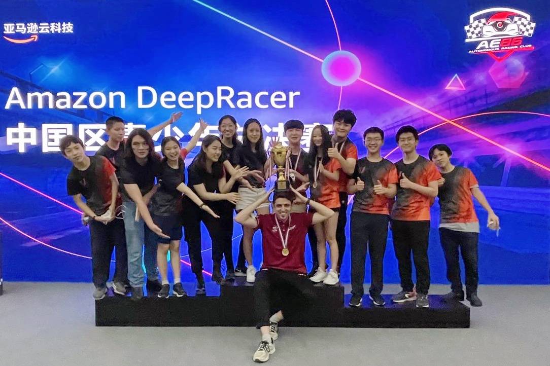 DCB Velocity thriving at Amazon DeepRacer League China finals!