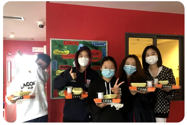 疫情下的德威住宿生活