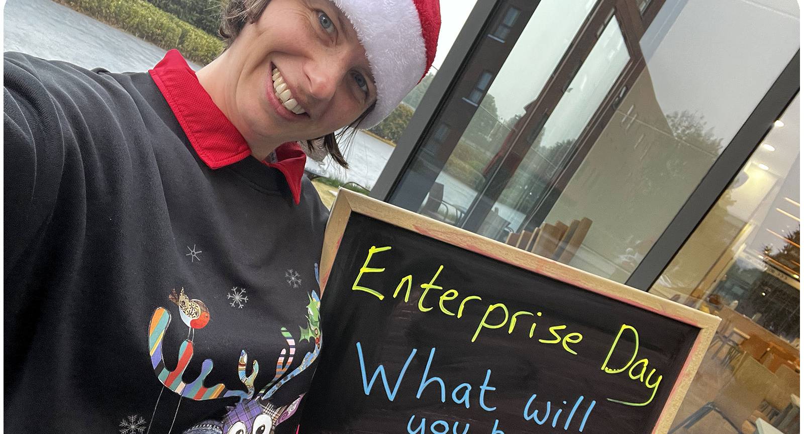 When Enterprise Fair meets Ugly Christmas Sweaters