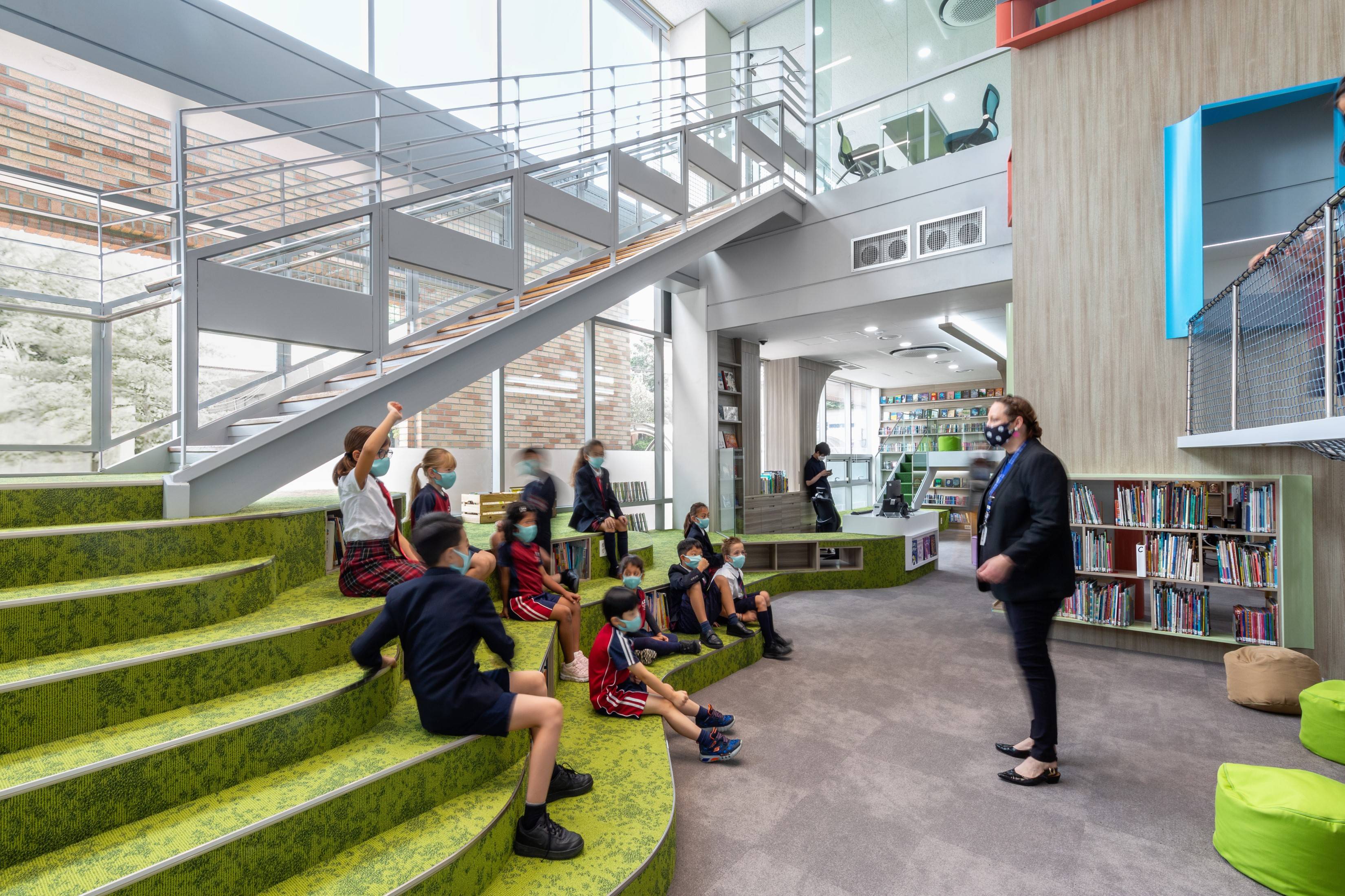 New Dulwich College Seoul Library Wins Prestigious Design Award