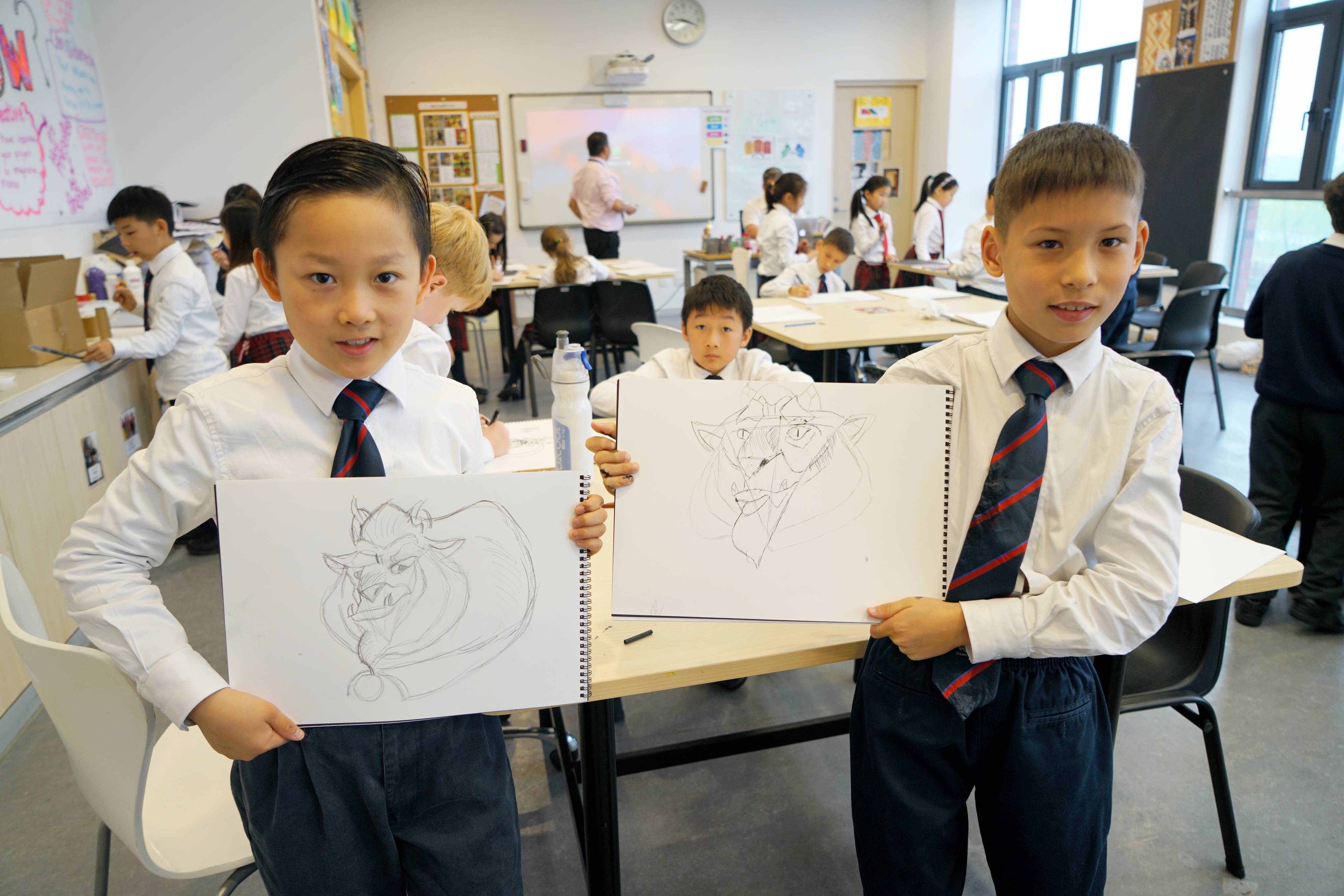 Dulwich Puxi welcomes internationally acclaimed animator, Aaron Blaise
