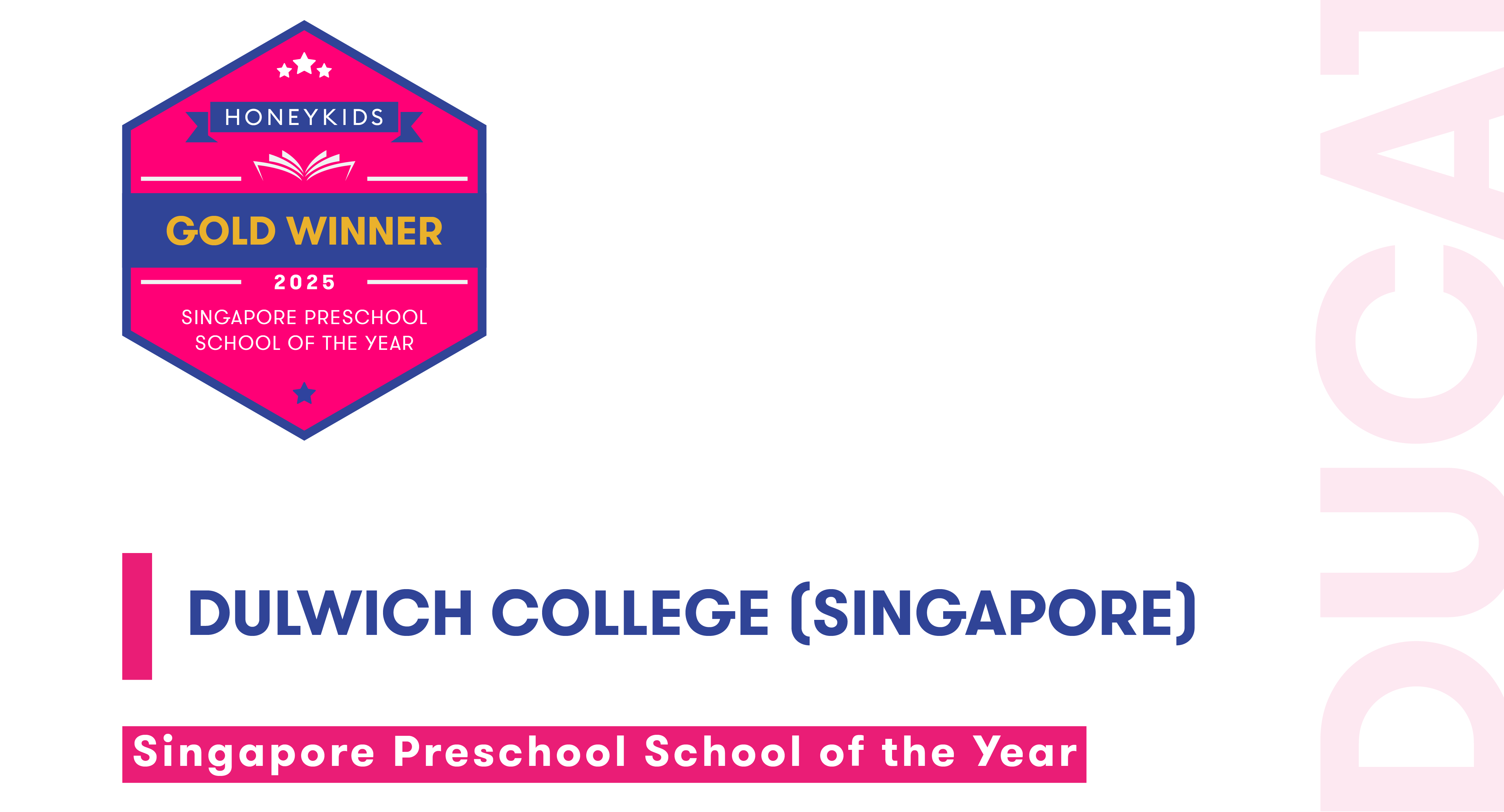HoneyKids Education Awards 2025: Dulwich Named Singapore Preschool of the Year