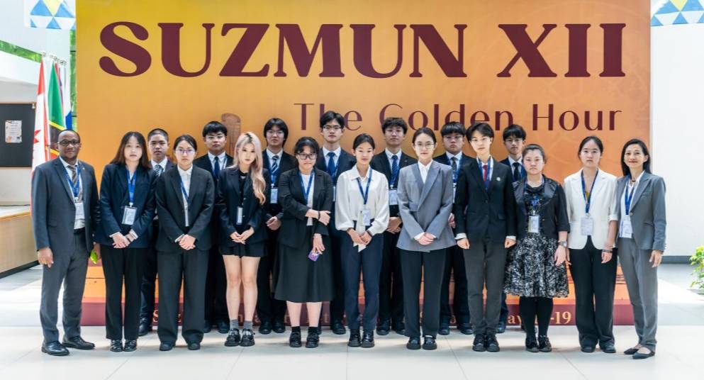 Y10 Delegates Excelled at SUZMUN XII