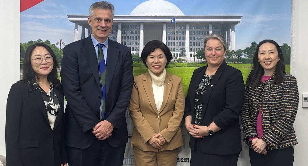 Strengthening Ties with NA Member Cho Eun-hee of Seocho-gu