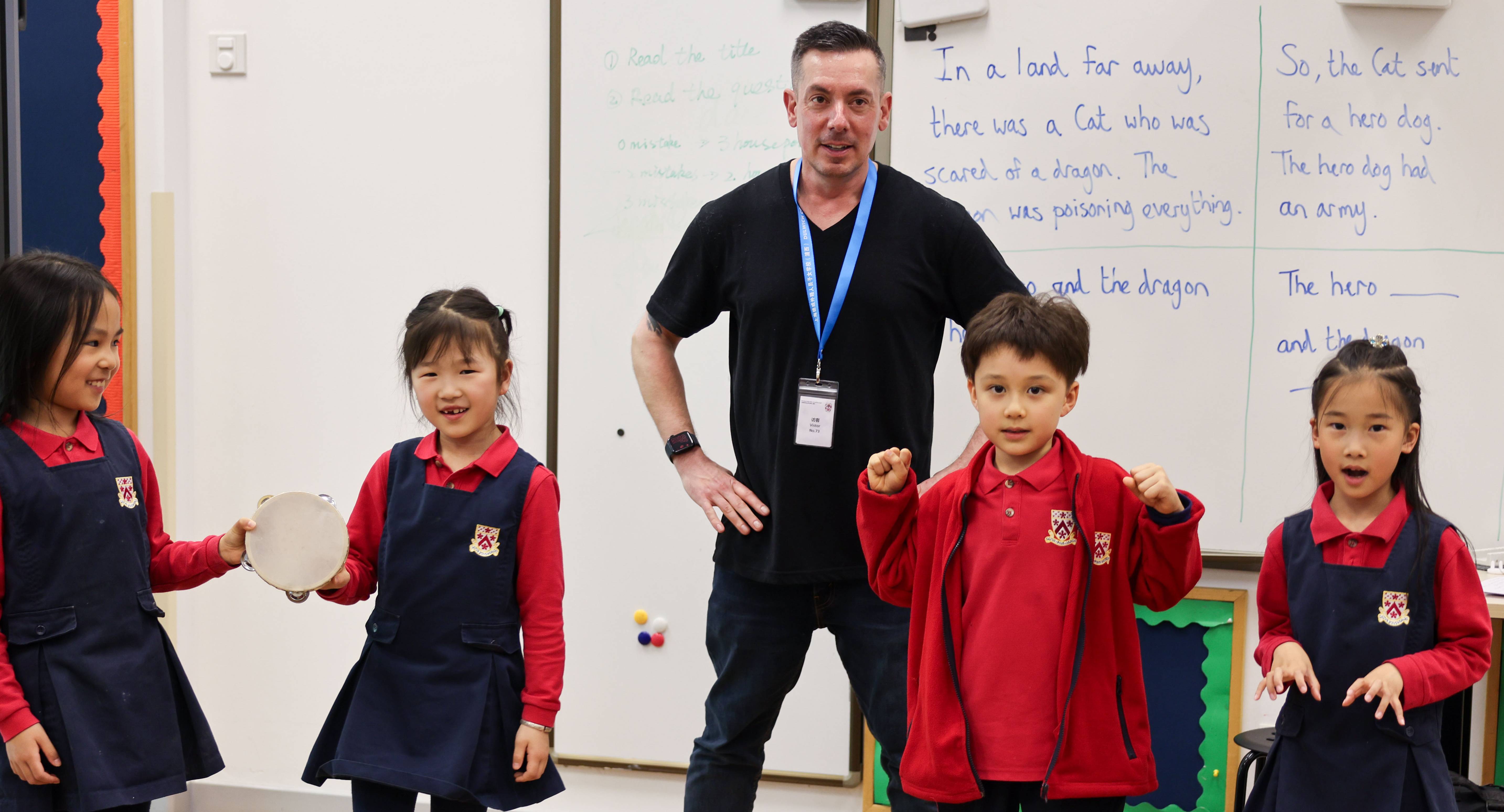 Adam Bushnell's Magical Storytelling Visit to Dulwich Puxi