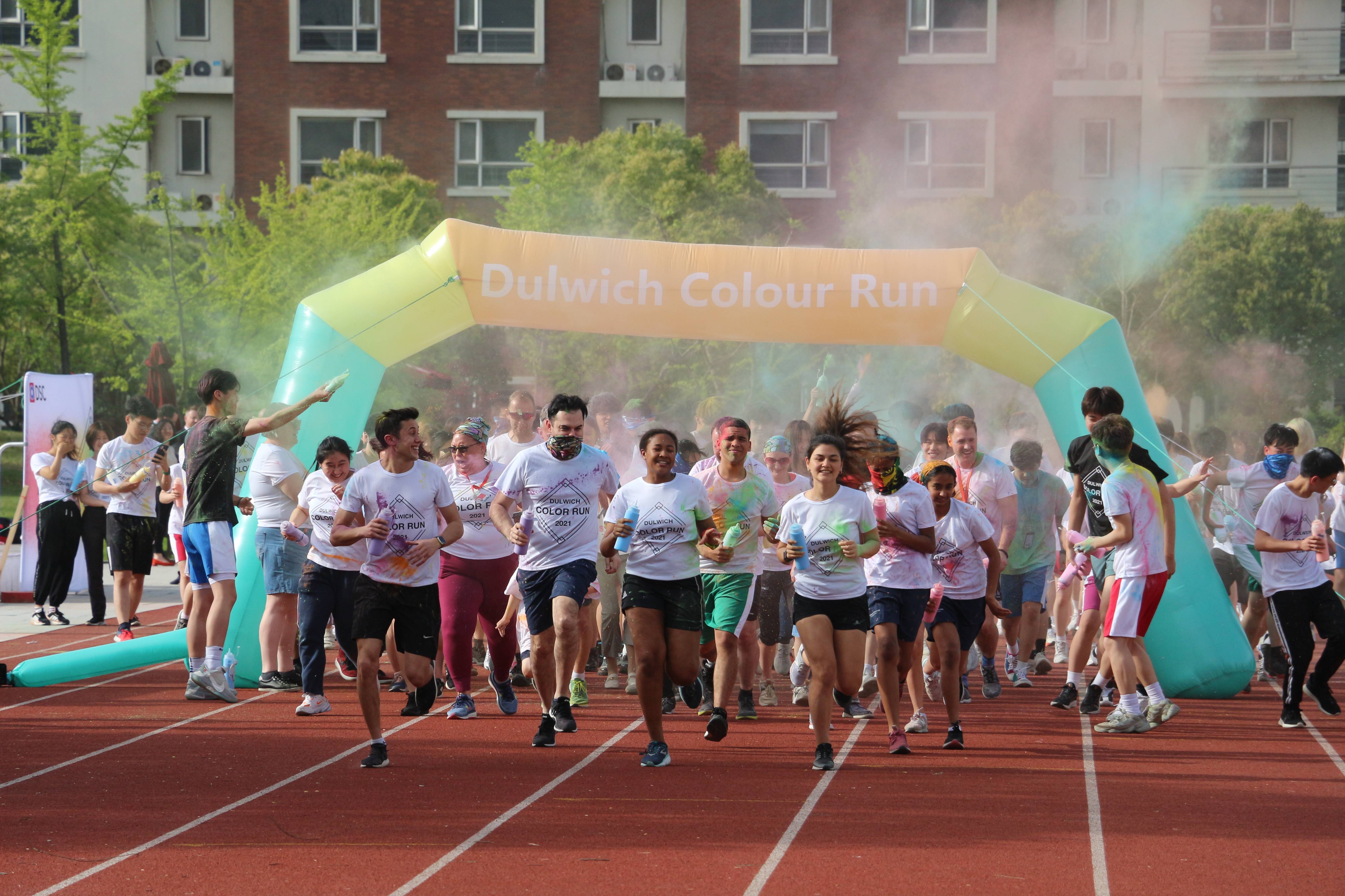 The Dulwich Colour Run, with the emphasis on fun!