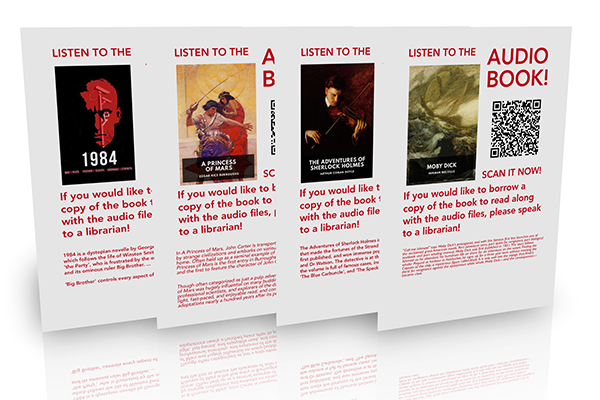 Audiobooks in the Library!