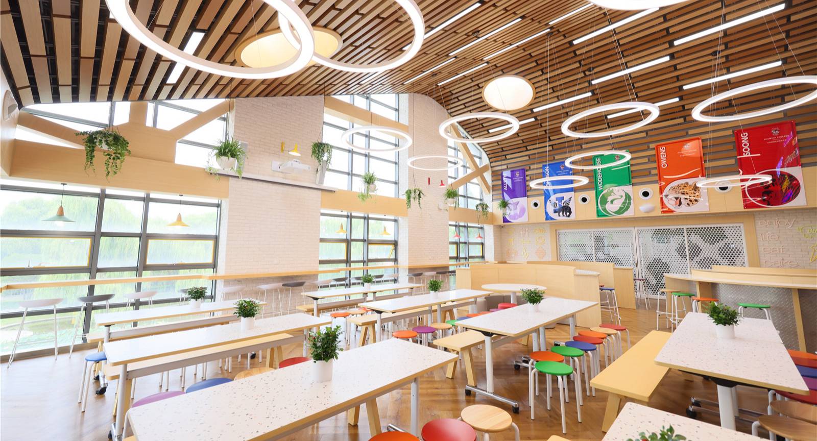 7 Highlights of Our Newly Renovated Junior School Cafeteria