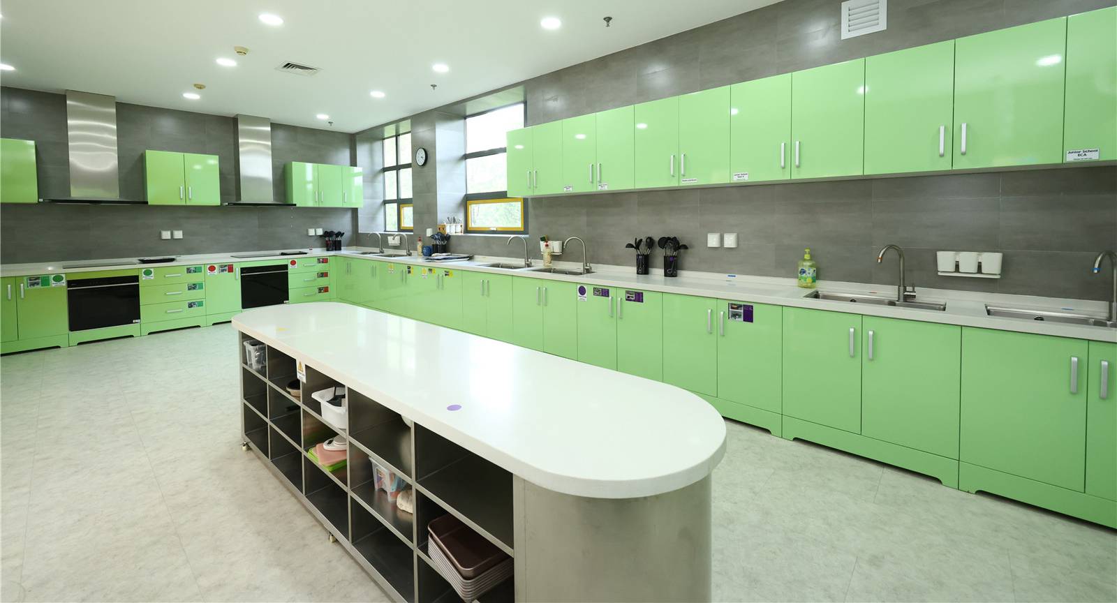 Rainbow in the Kitchen: Transformation in Our JS Art Kitchen