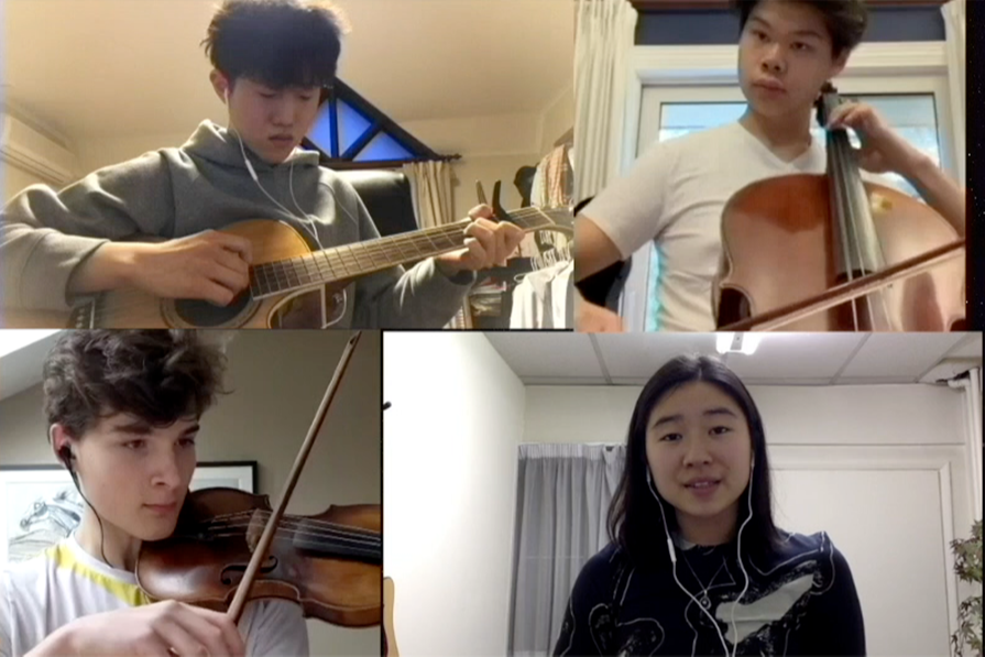 2020 Jenkins Award Winner Composes New Song While E-Learning