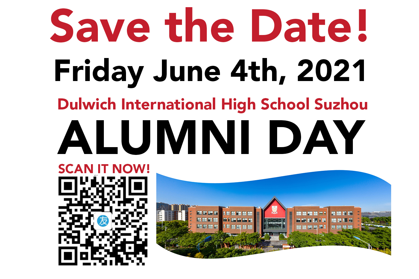 Join Dulwich International High School Suzhou Alumni Day