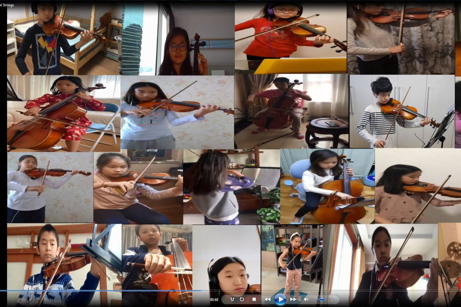 北京德威弦乐团及合唱团线上回归