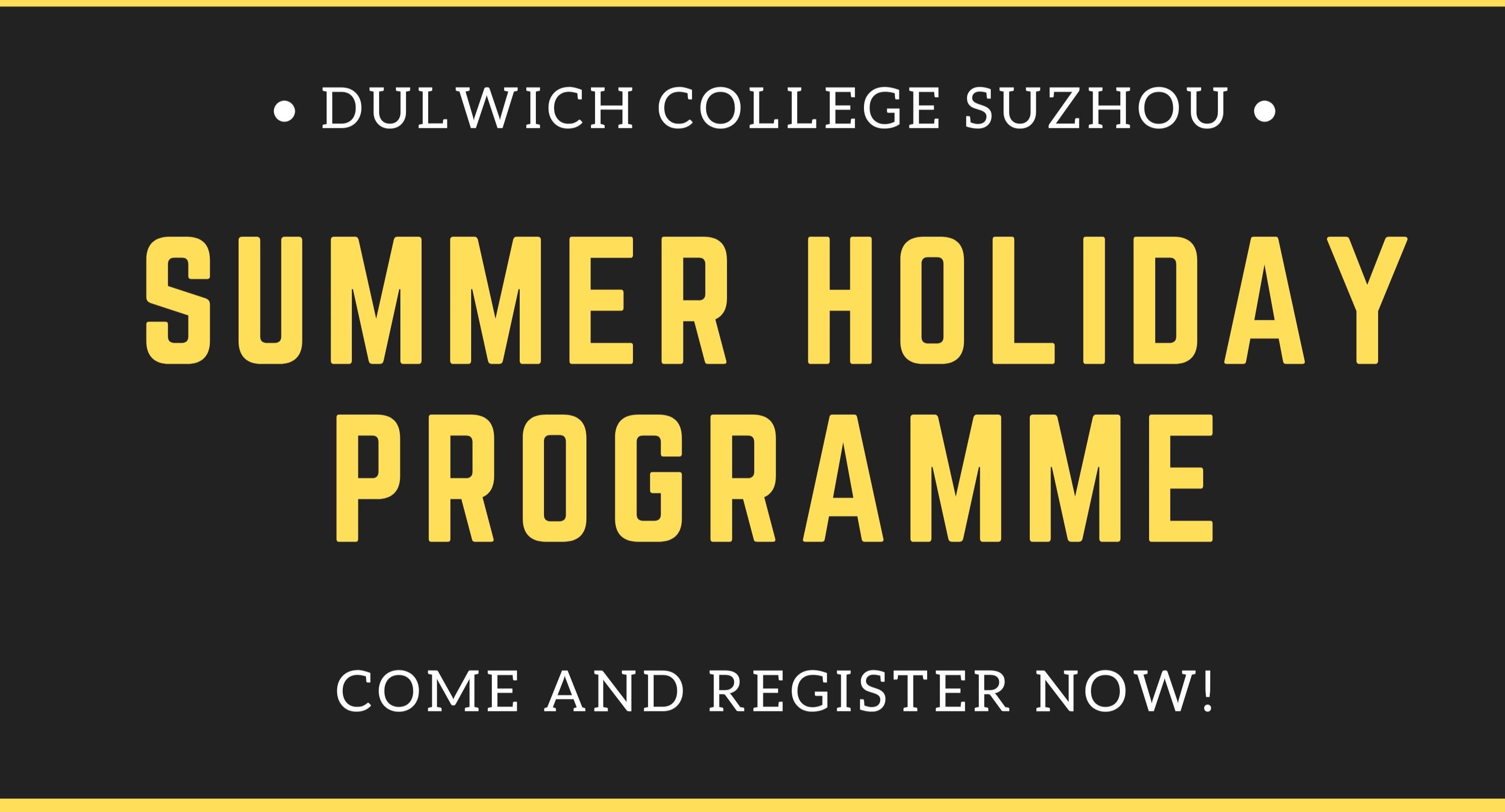 DCSZ Launches Dynamic Summer Holiday Programme