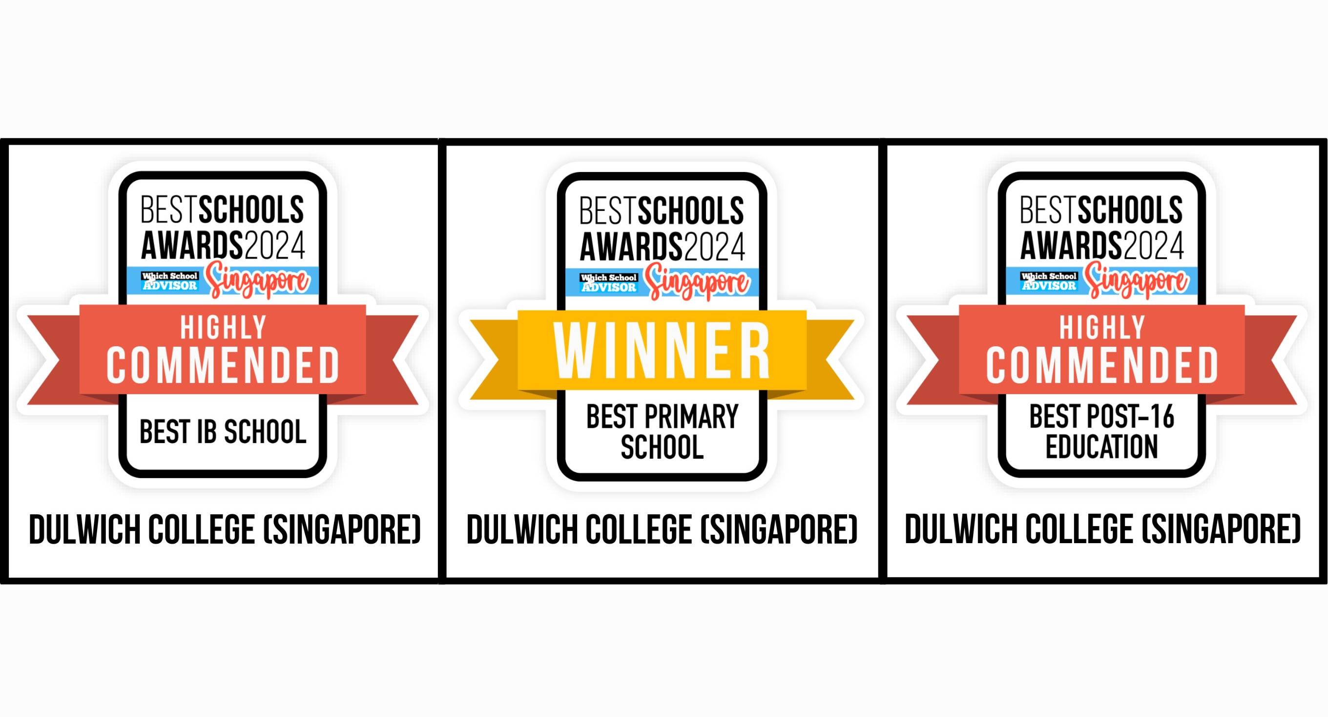 Dulwich College (Singapore) Wins at WhichSchoolAdvisor Best School Awards 2024