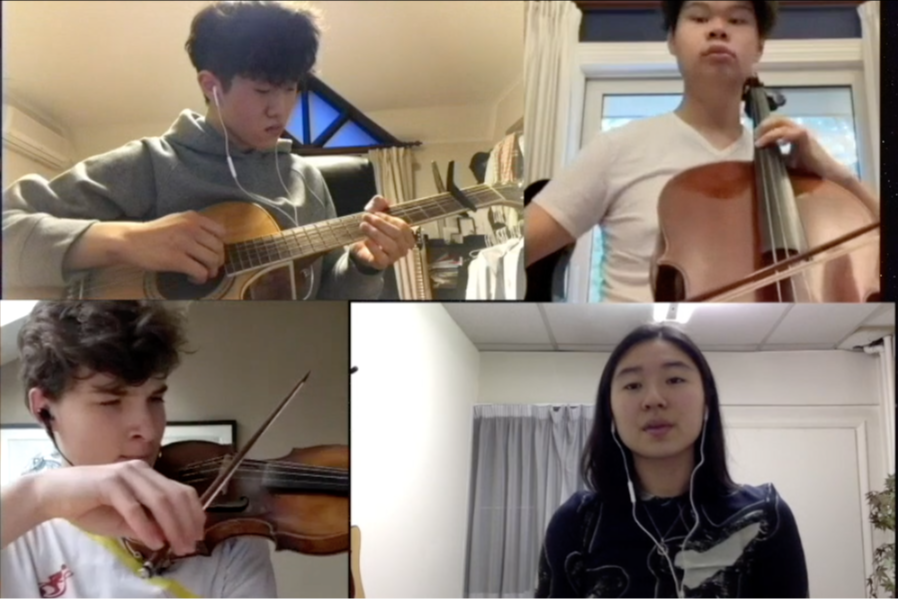 2020 Jenkins Award Winner Composes New Song While Online Learning