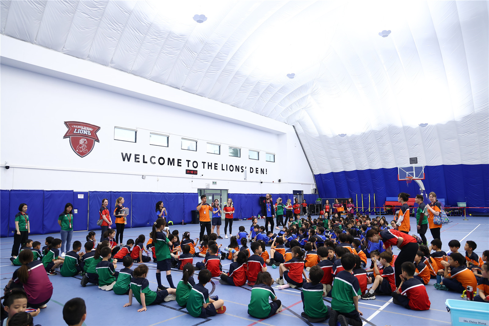 DUCKS sports day in south dome