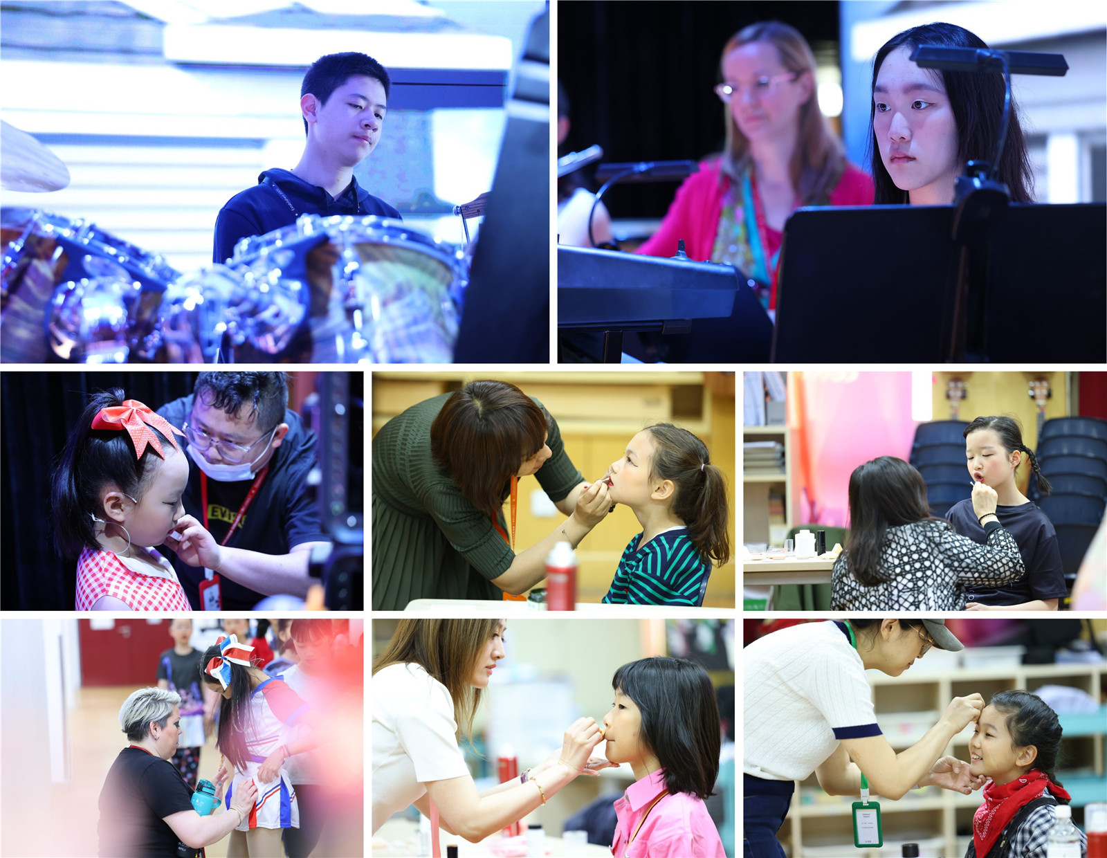 Dear Edwina - staff parents and students preparing