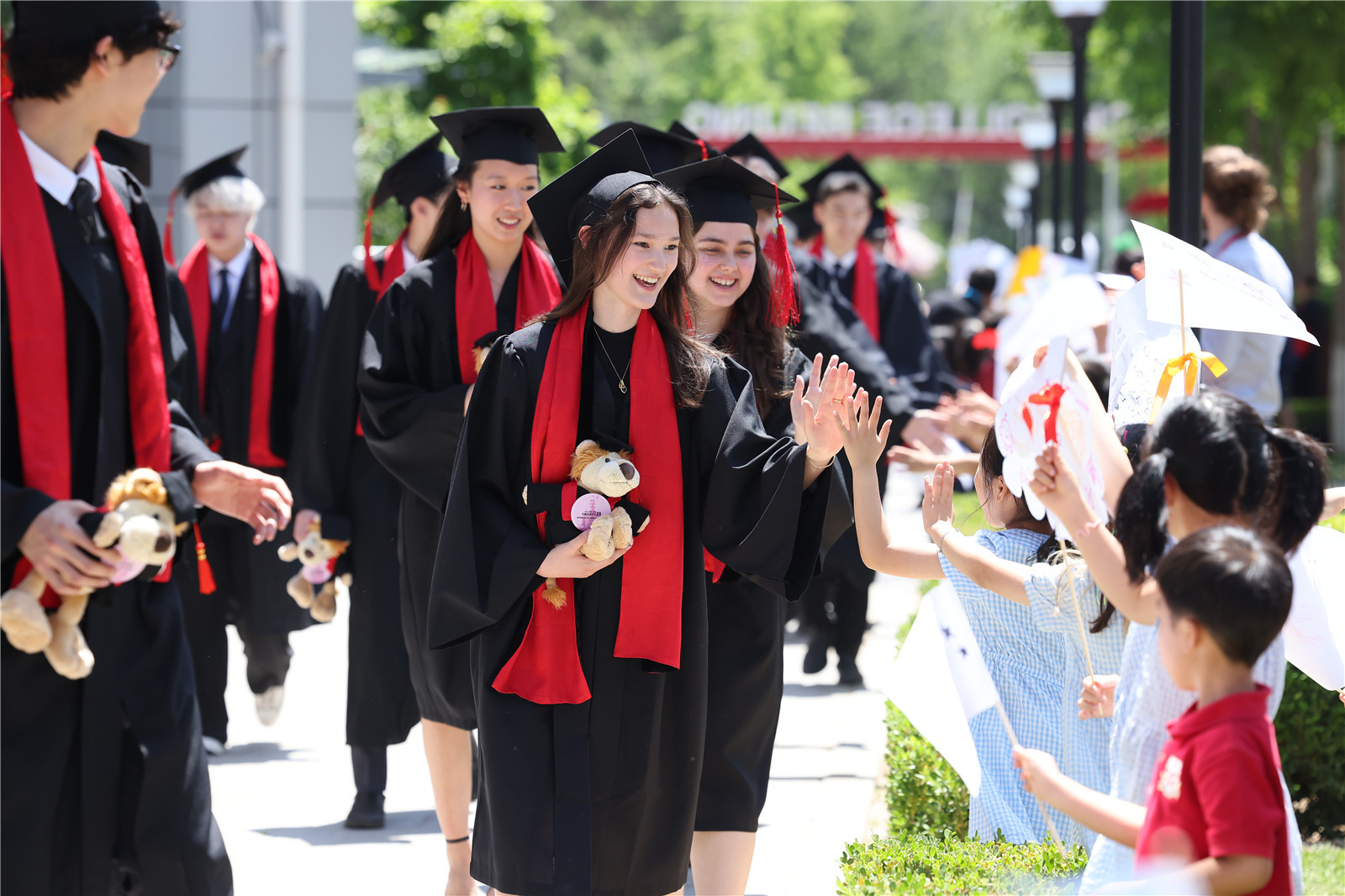 Graduation parade