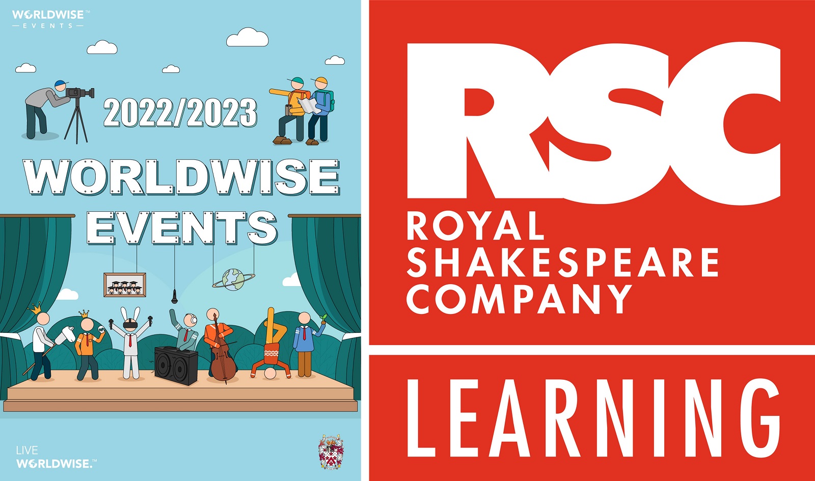 2022/2023 Worlwise Events海报和RSC活动海报