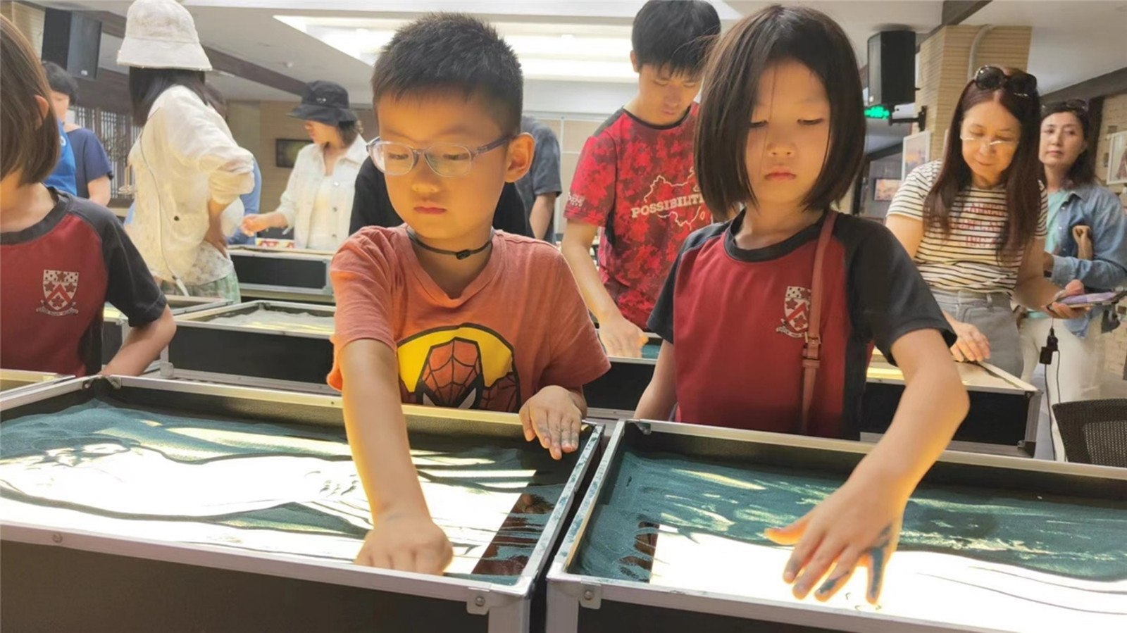 Dulwich College Beijing Students visiting Dunhuang