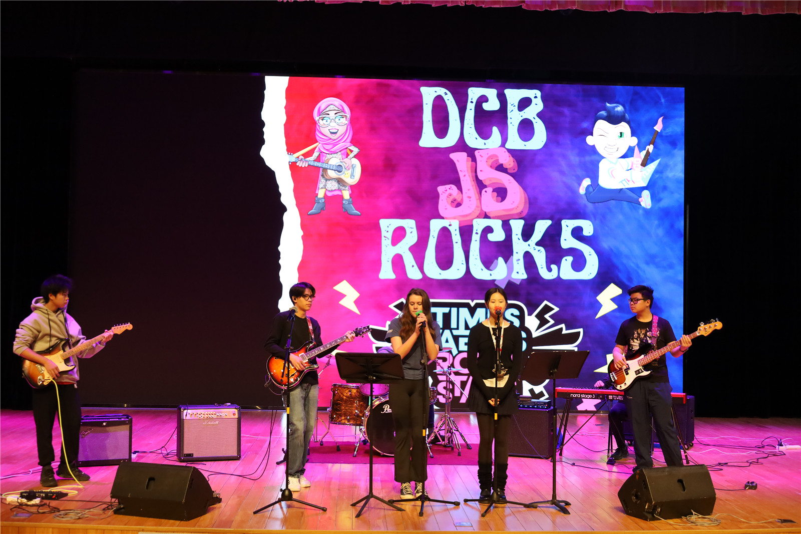 Student band performing