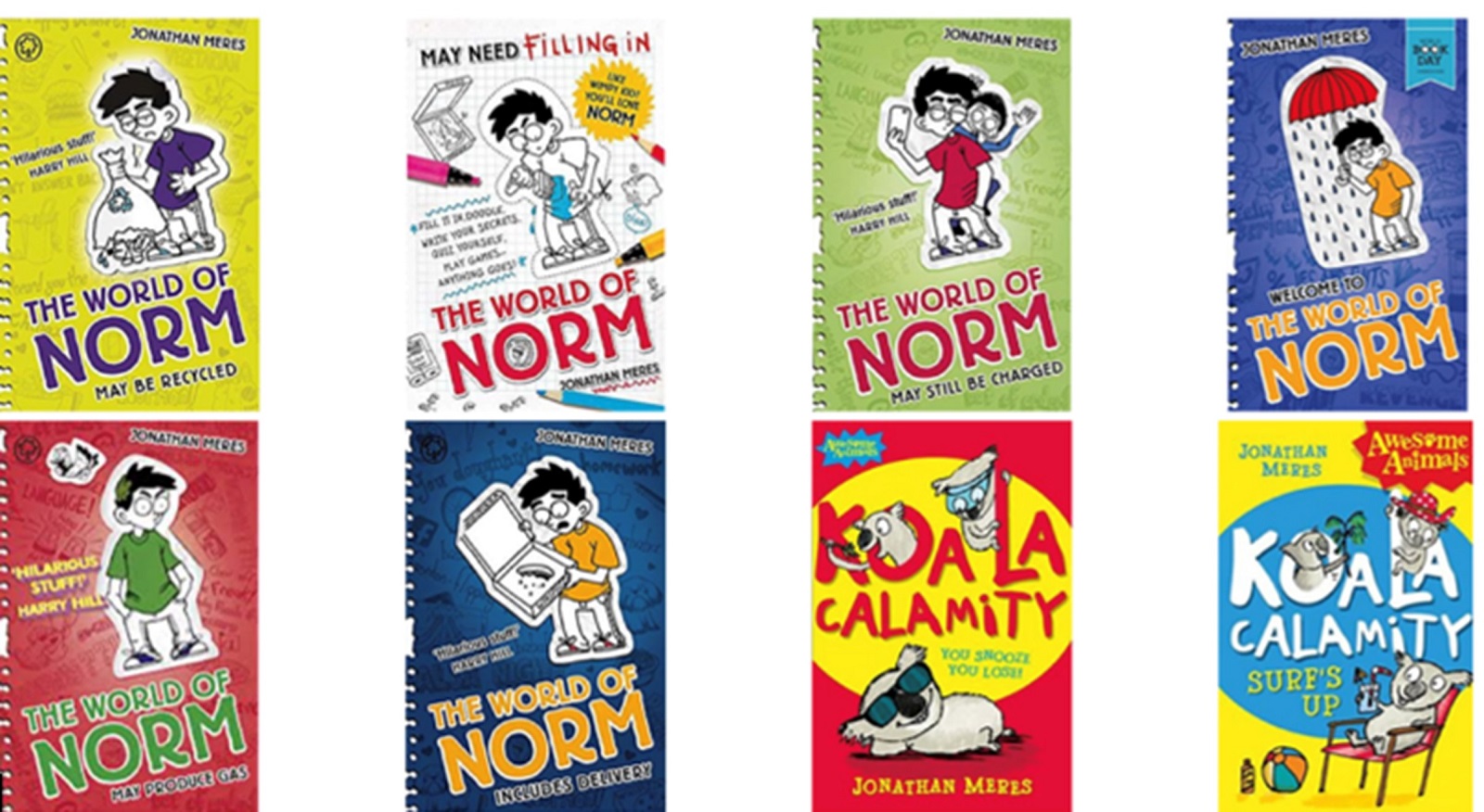 Jonathan Meres of the bestselling World of Norm series