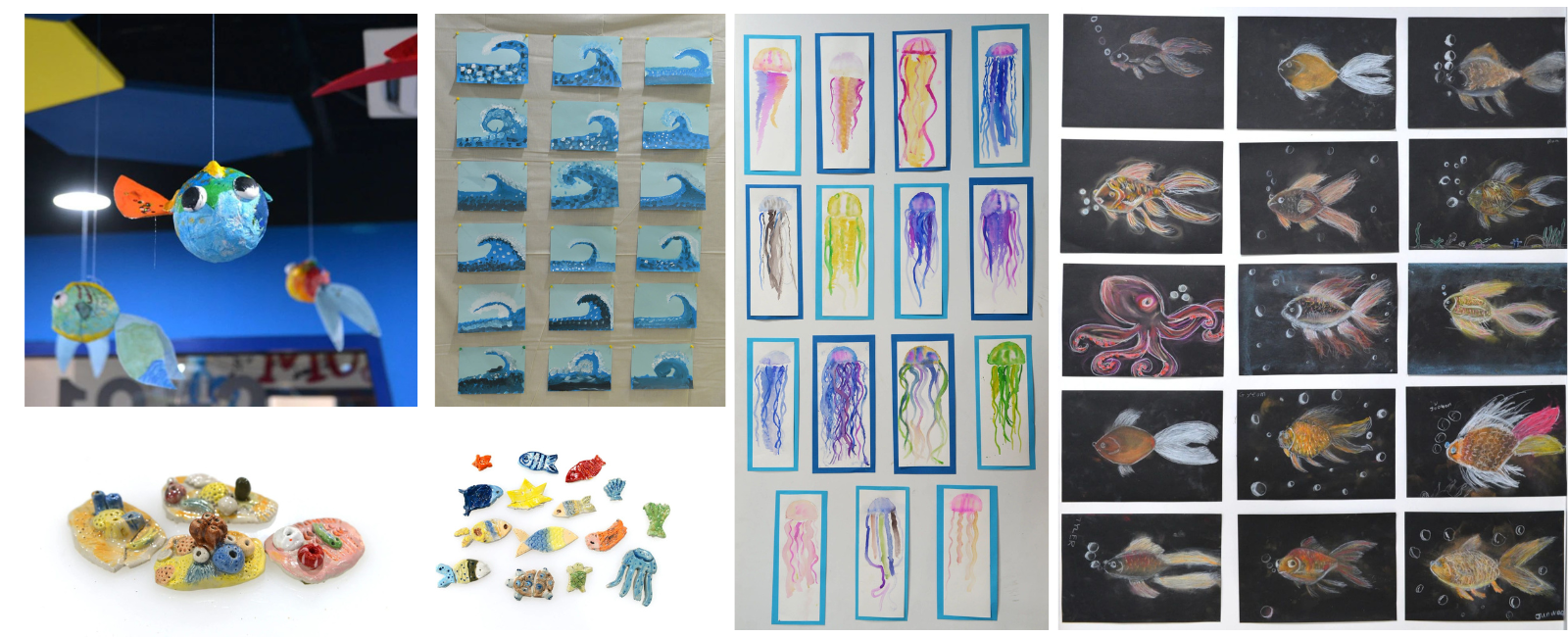 小学艺术展展品