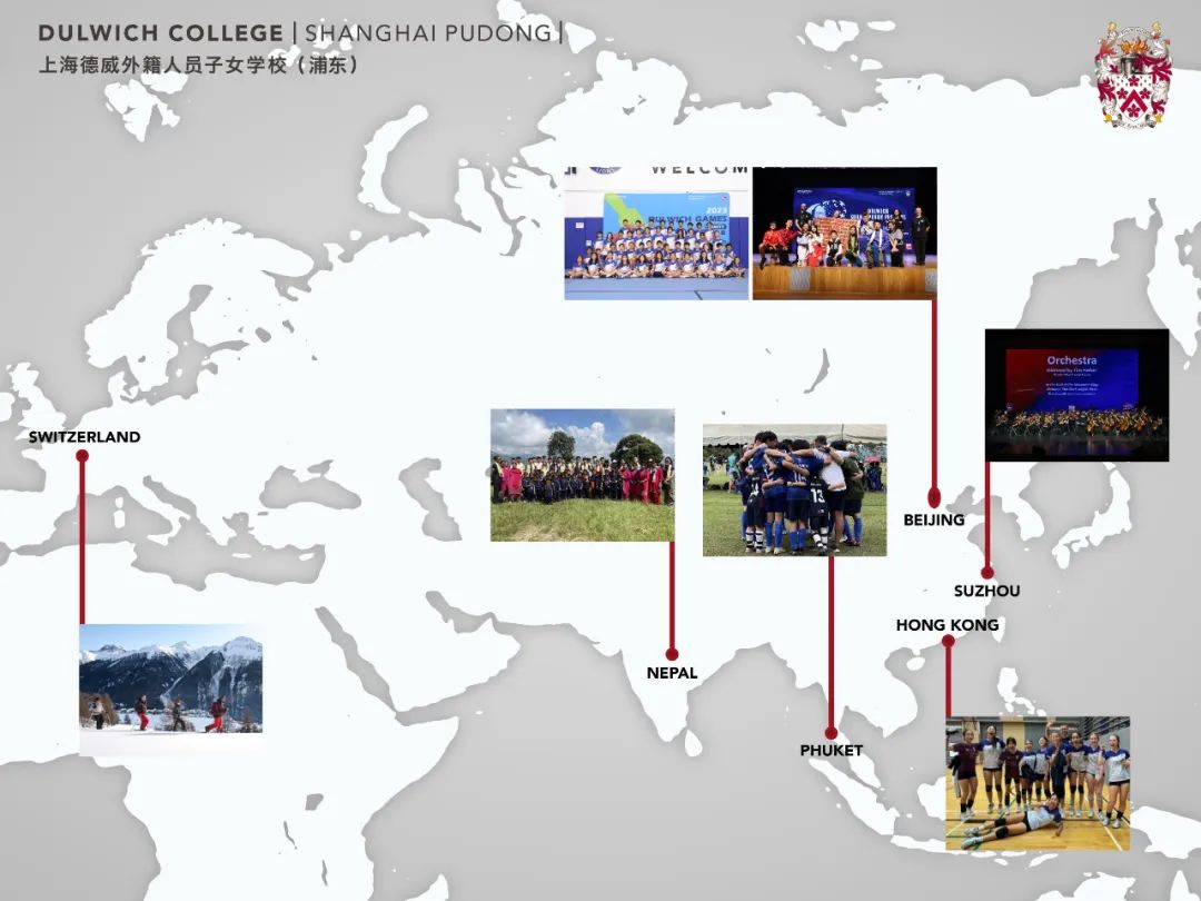 the Places we went in term 1
