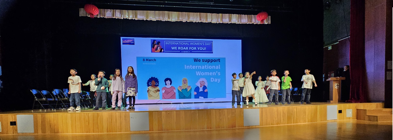 Year 4 International Women’s Day-themed assembly