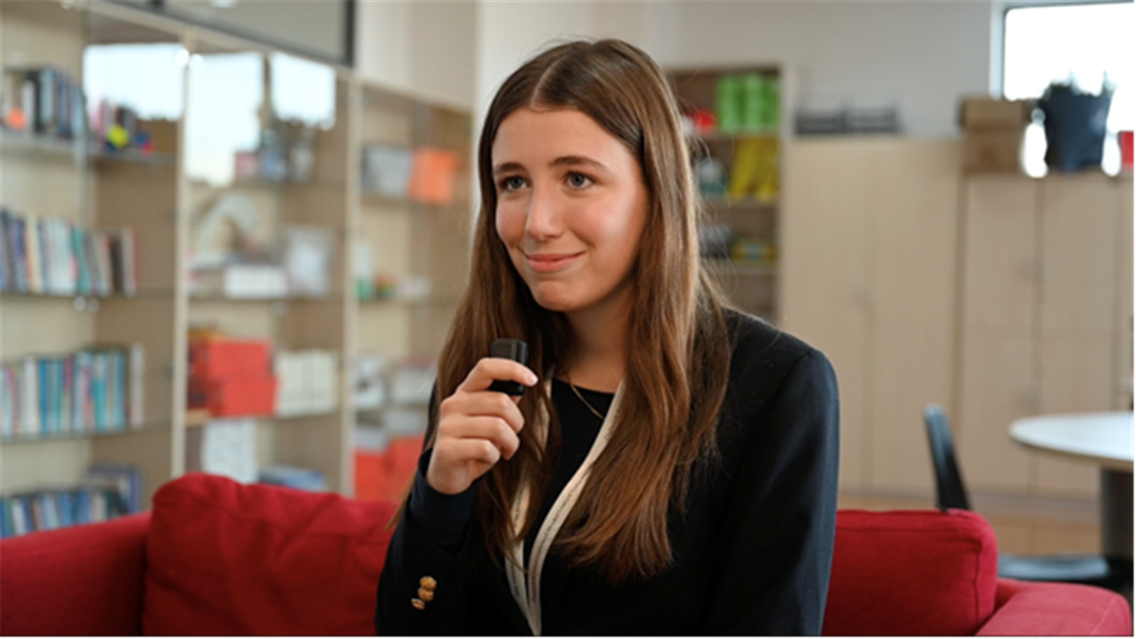 Carmen D. Z., a Year 12 committee chair of the special conference (SPC)