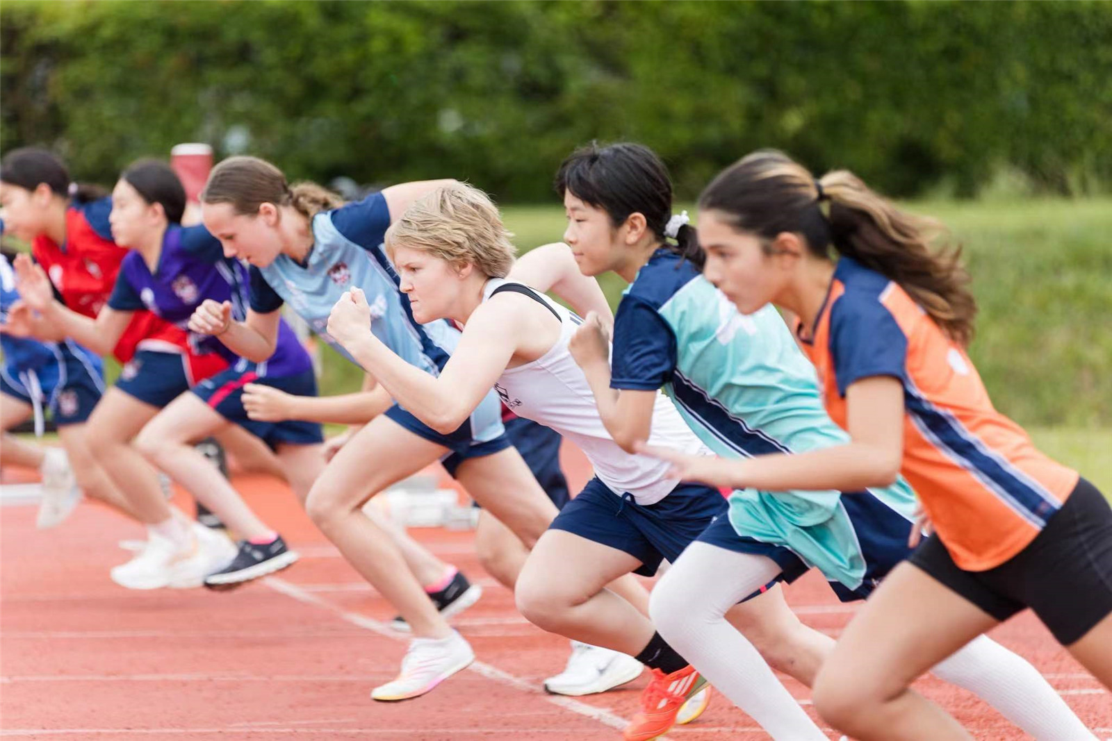Dulwich College Beijing students at Dulwich Olympiad 2024 in Singapore