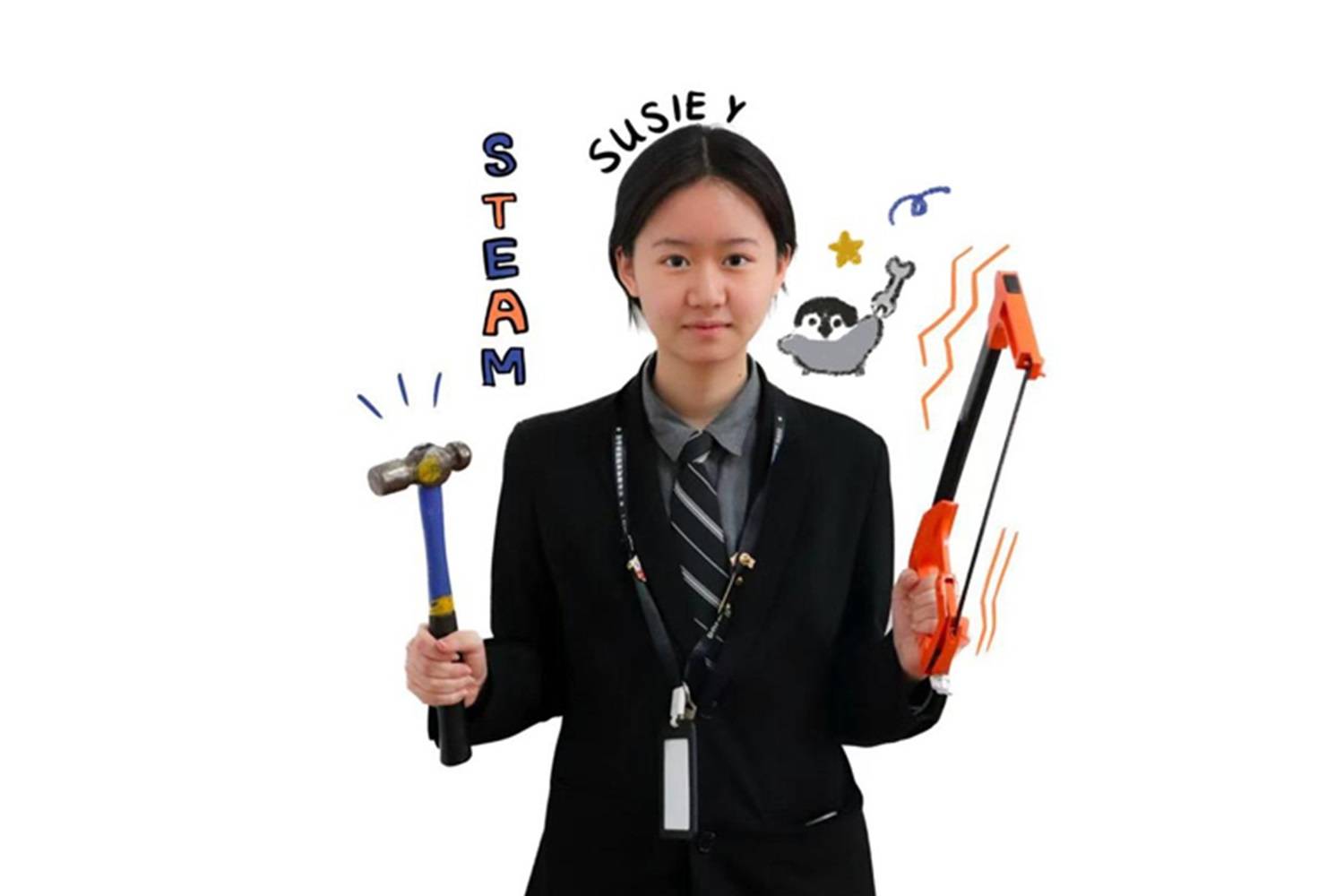 STEAM学生代表:Susie Y