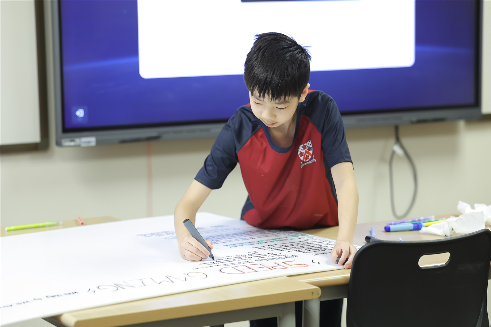 北京德威小学部学生在2024年德威黑客(Hack Dulwich)活动
