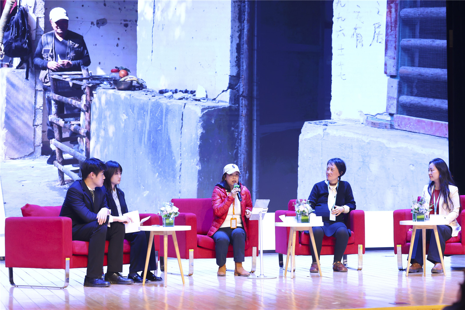The panel discussion on Women for Conservation Forum 2024