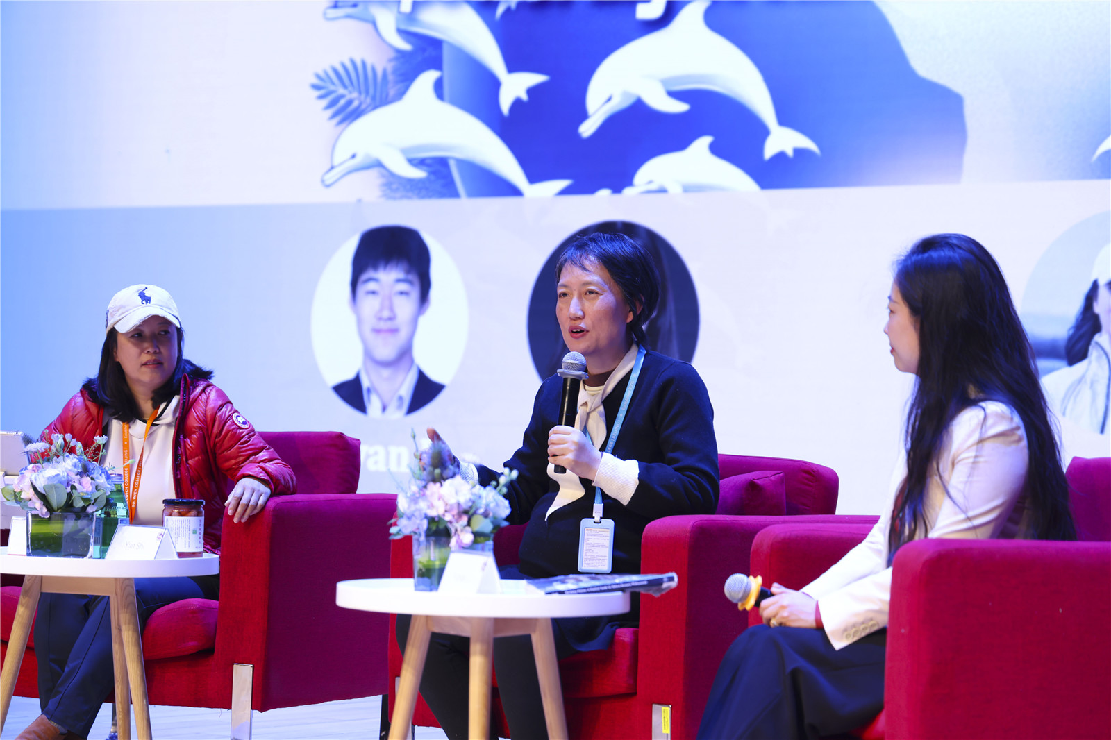 The panel discussion on Women for Conservation Forum 2024