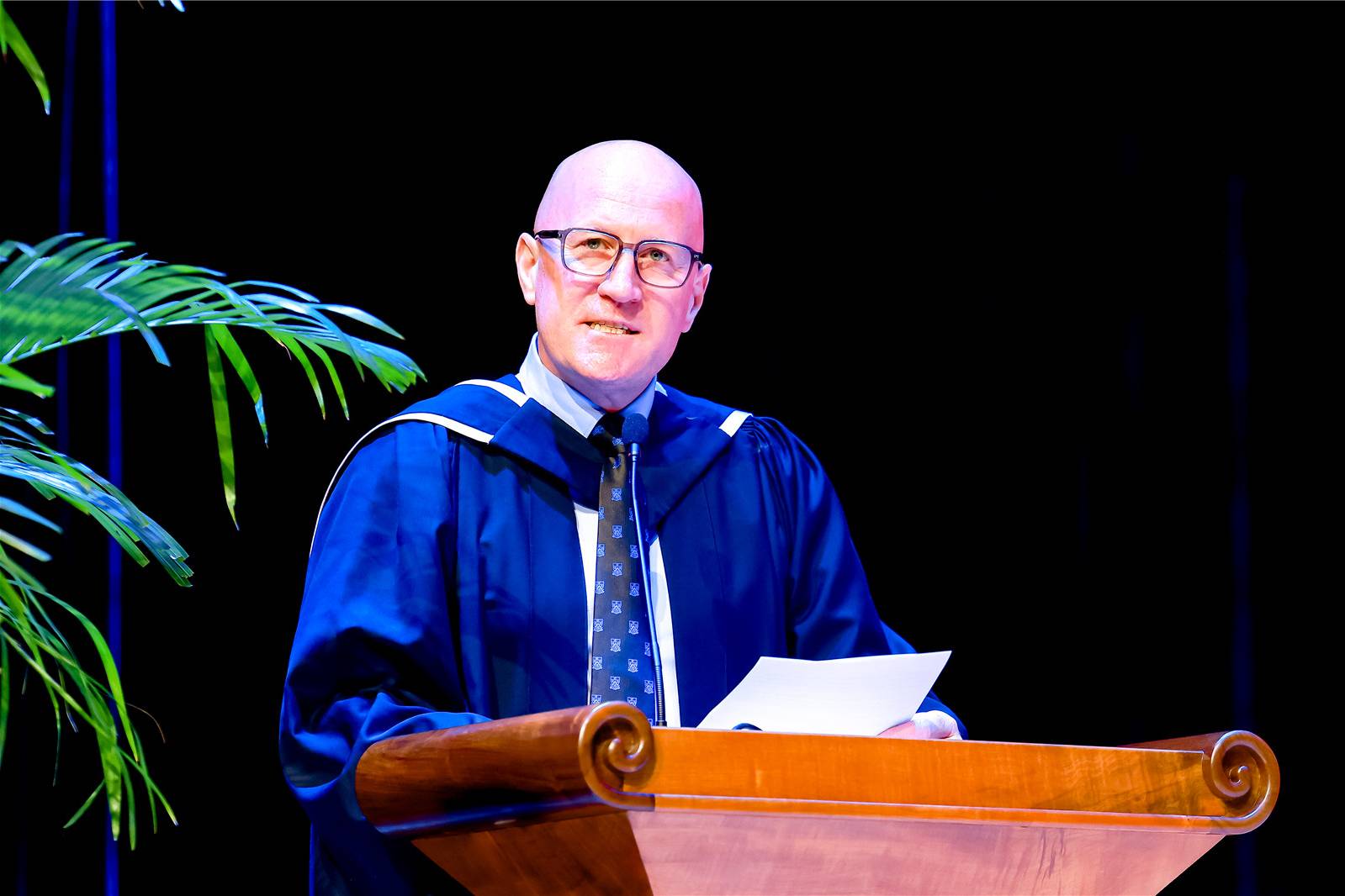 Head of College Anthony