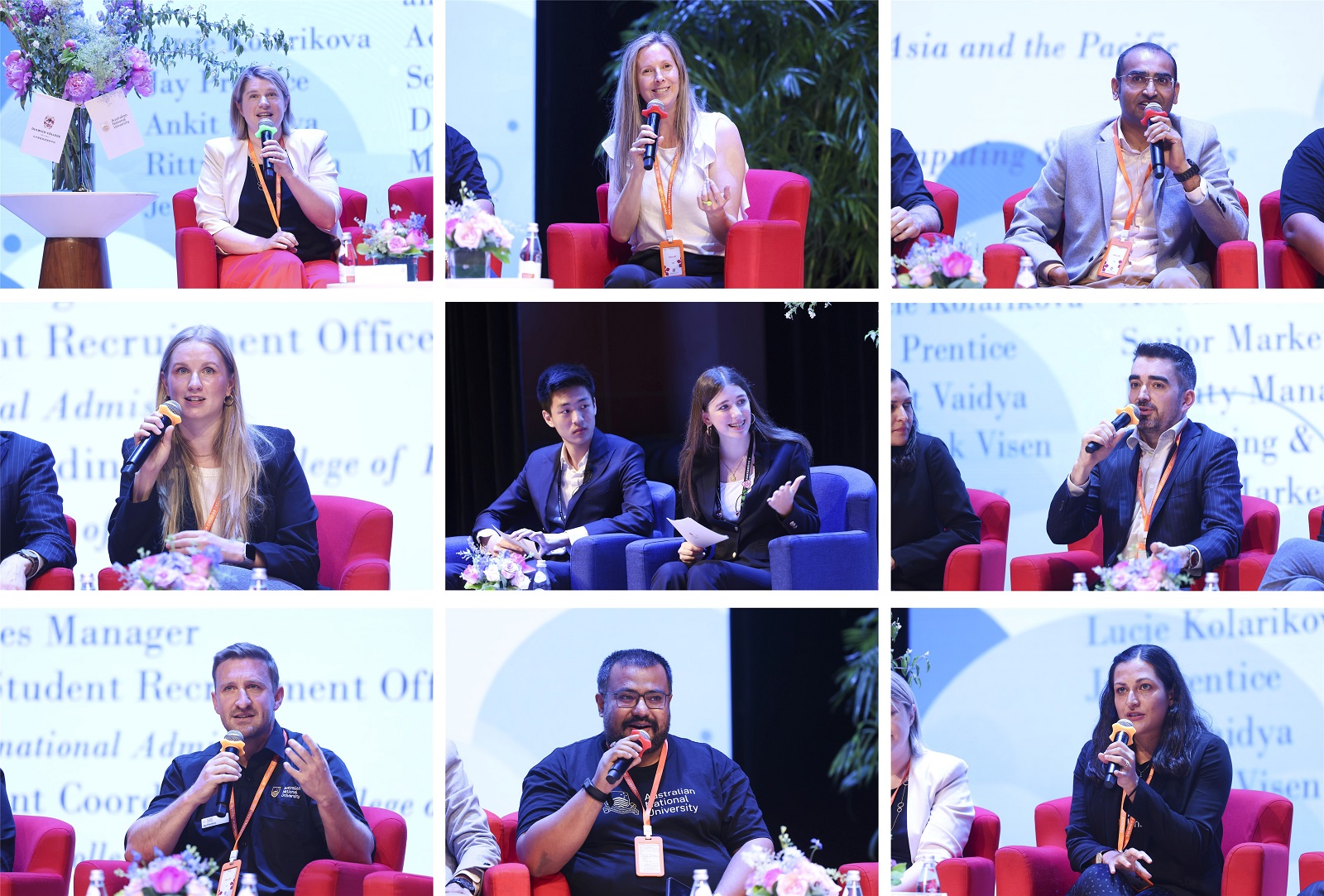 Panelists on the talk