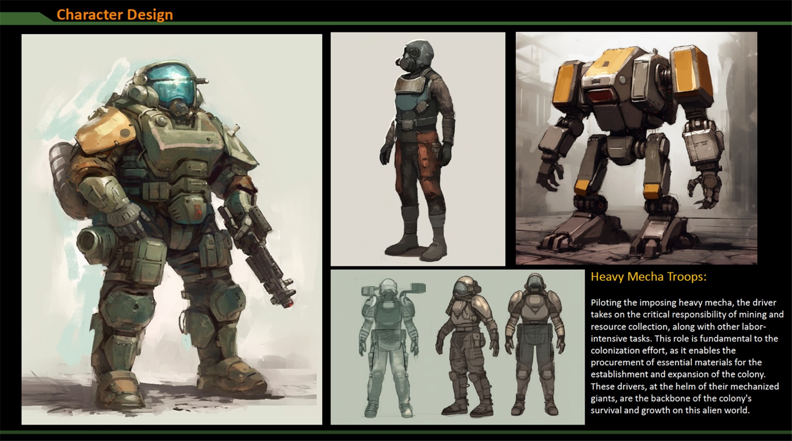 A sneak peek on one page of my portfolio