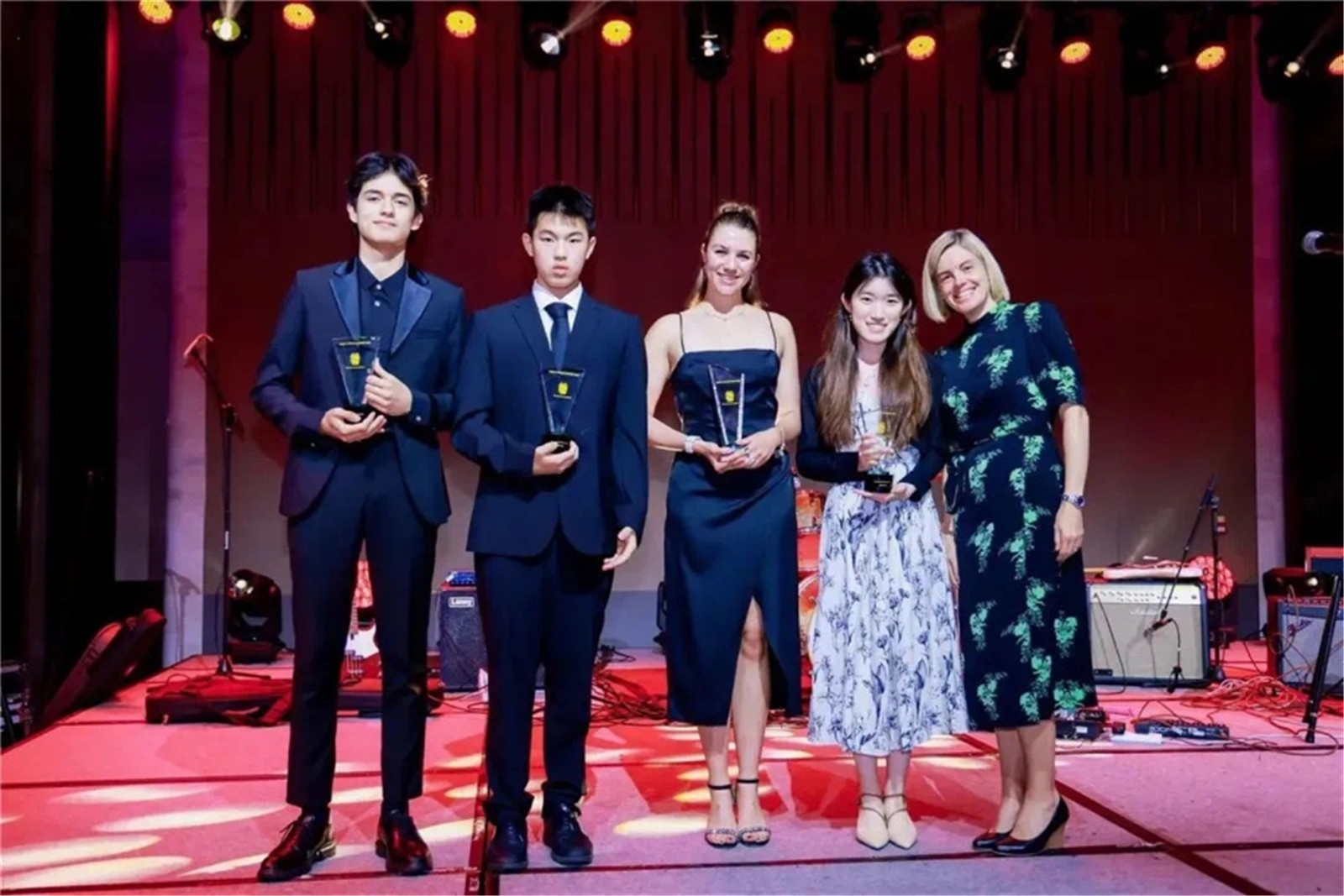 Winning an award at the Music and Drama Awards 2023