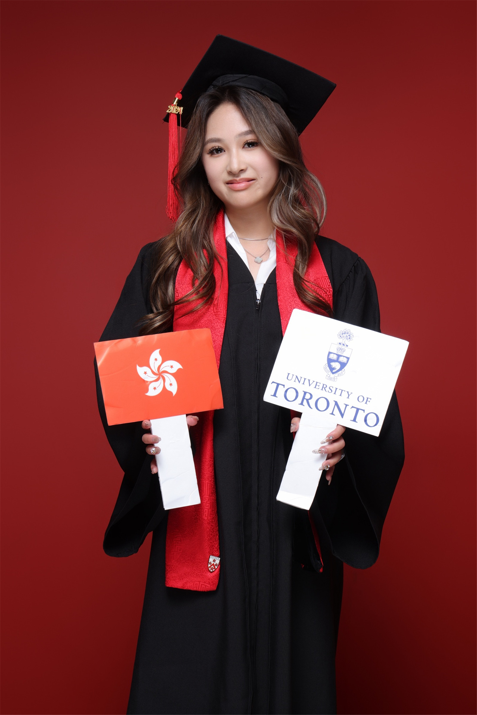 Paris with her university offers