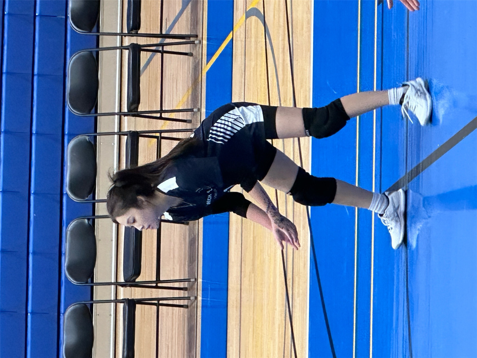 At a volleyball tournament