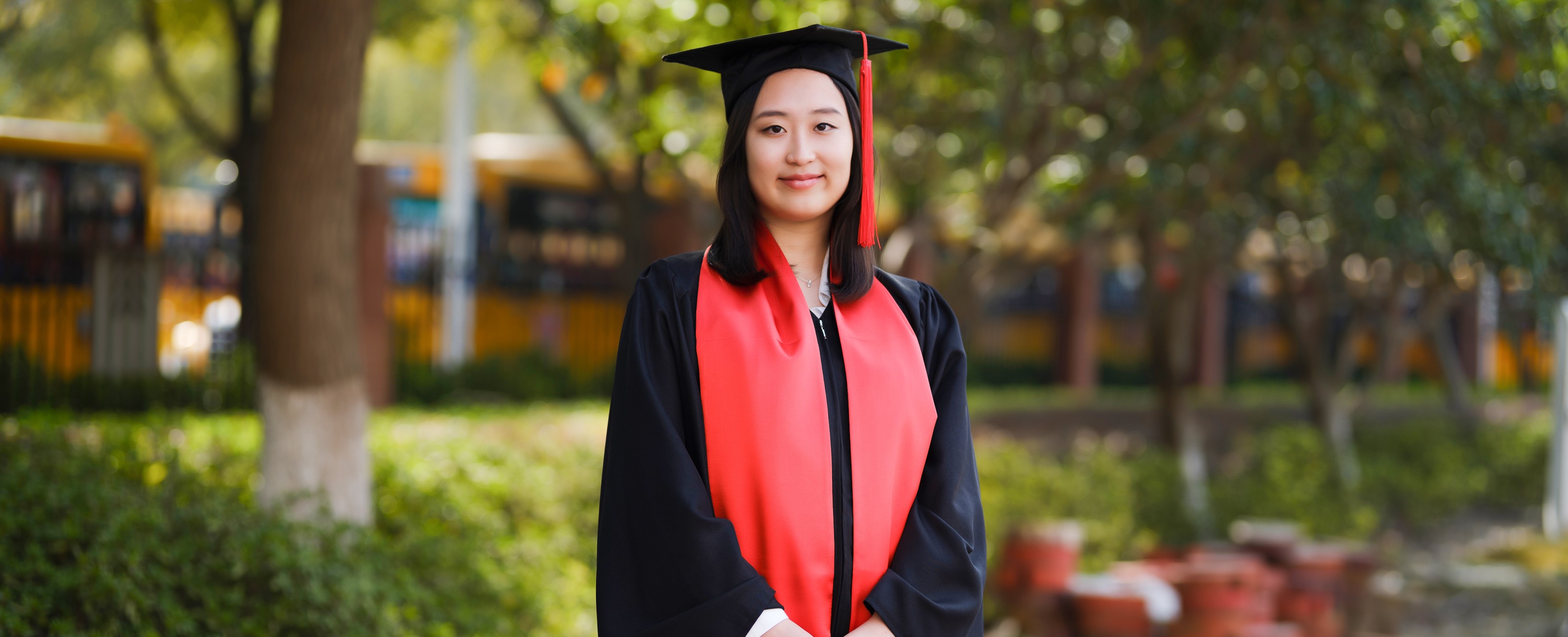 Yewon L's graduation portrait