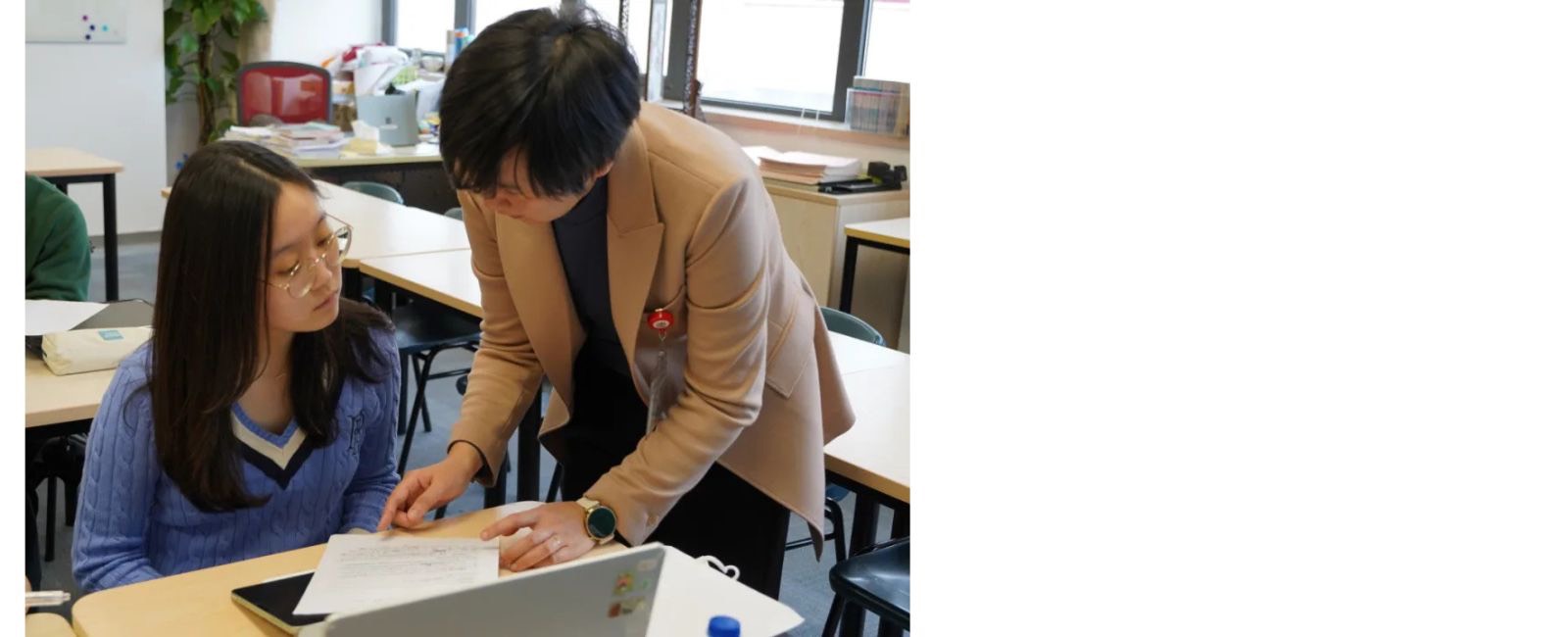 Ms Zhu和学生